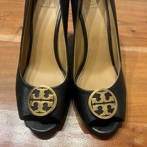 Tory Burch open toe wedge